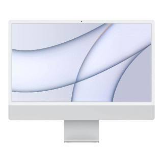 iMac 2021 (24-inch) 4.5K - M1 - 8GB RAM - 256GB SSD - Grade A+ Pristine - Silver
