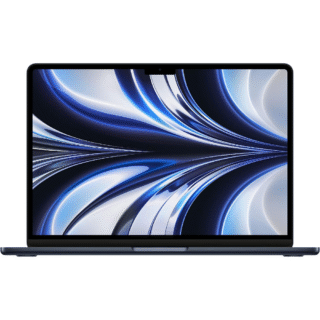 MacBook Air 2022 (13-inch) - M2 - 8GB RAM - 256GB SSD - Grade B - Midnight